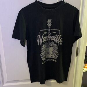 Boys Eighty Eight Black Nashville Kids T-Shirt